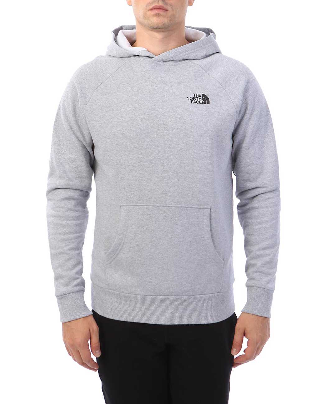Толстовка мужская с капюшоном флисовая The North Face Raglan Red Box