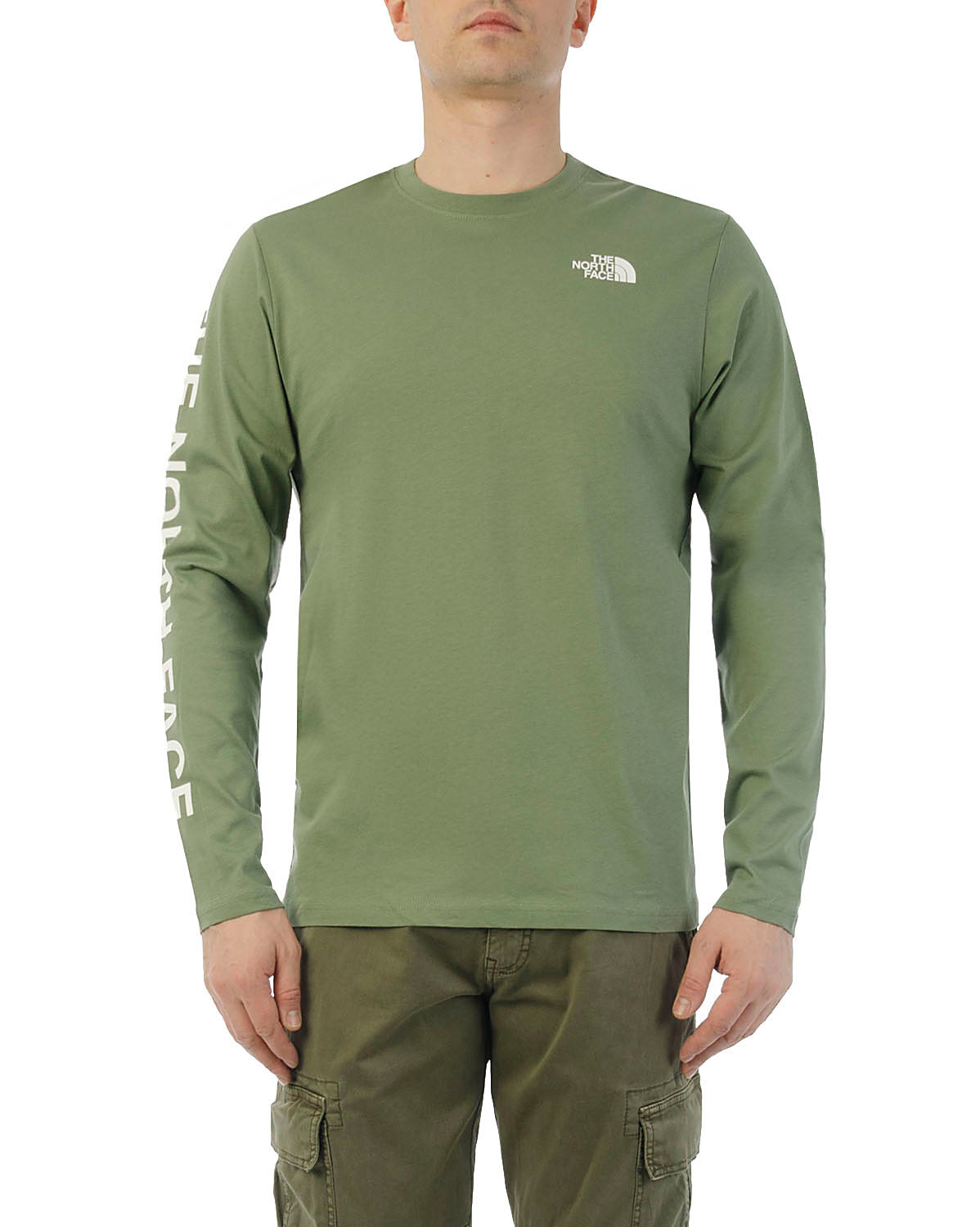 Лонгслив мужской The North Face Dome Sleeve Print 100