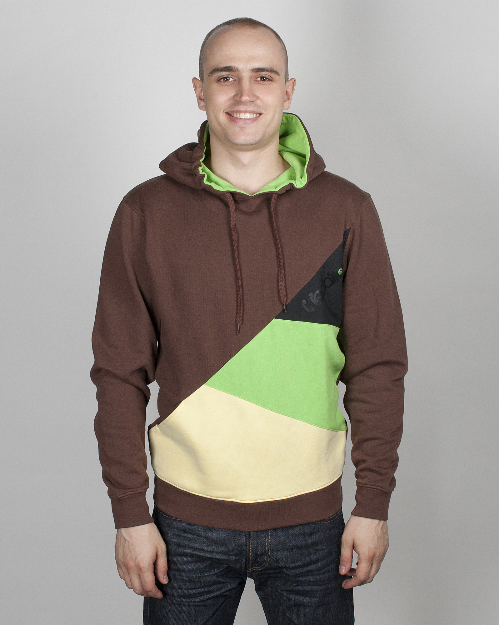 Толстовка Iriedaily Diagonal Hooded Sweat