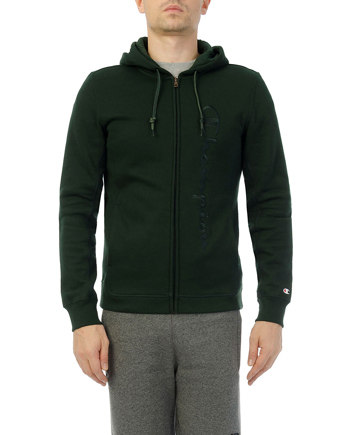 Толстовка с капюшоном на молнии Champion Authentic American GS512