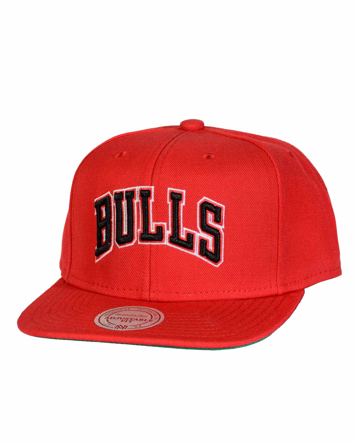 Бейсболка прямая Mitchell and Ness NT78Z WOOL SOLID 2 SNAPBACK
