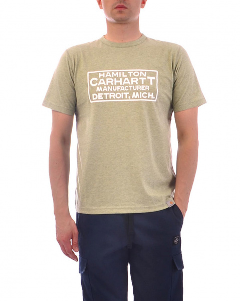 Футболка Carhartt Urban Classics Hamilton (M зеленый)