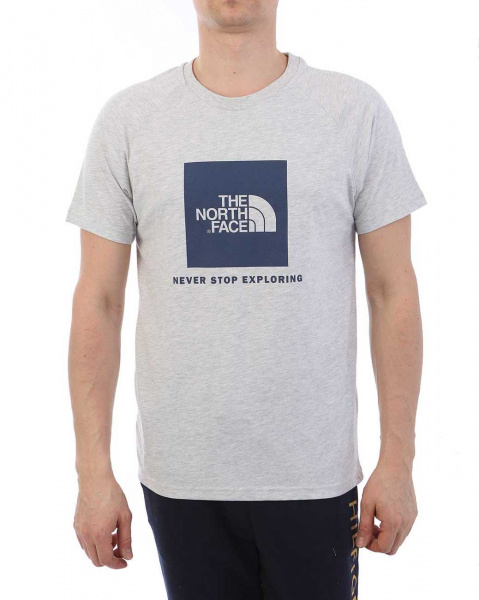 Футболка The North Face 000035557 (S серо-синий)