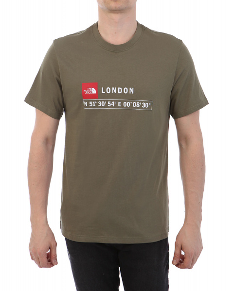 Футболка The North Face London 000035698 000036755 (L оливковый)