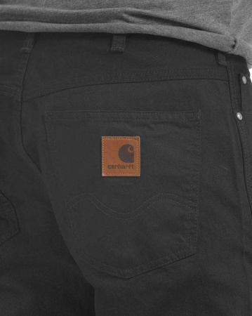 Шорты Carhartt WIP Western Bermuda Louisiana Color Denim 10.5 Oz (30 черный)