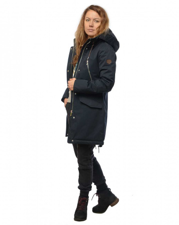 Куртка-Парка женская зимняя Loading W-06 Jacket (L темно-синий)