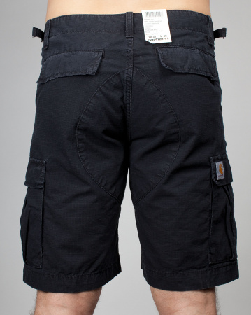 Шорты Carhartt WIP Aviation Bermuda Columbia Ritstop 6.75 Oz (28 черный)