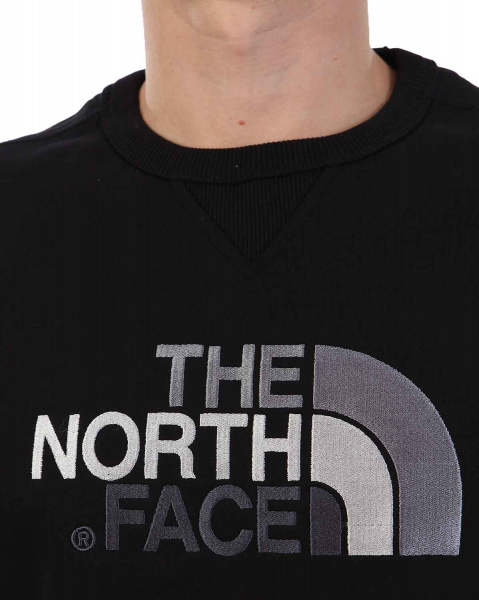 Толстовка мужская свитшот хлопок The North Face Drew Peak (L черный)