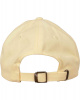 Бейсболка Urban Classic 6245 Peached Cotton Twill Dad Cap (OS желтый)
