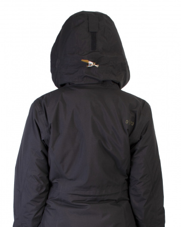 Куртка женская Didriksons 1913 TOVE 501201 (34(XS) BLACK/060)