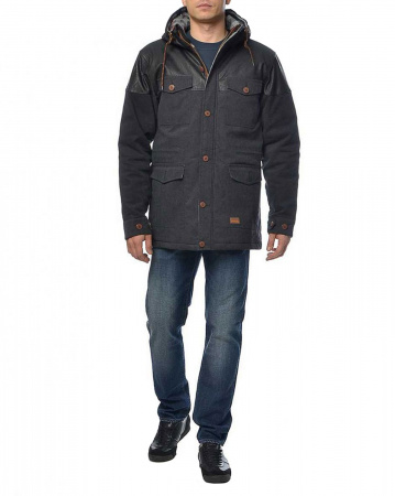 Куртка-парка Iriedaily Dock 36 Winter Parka (L черный)