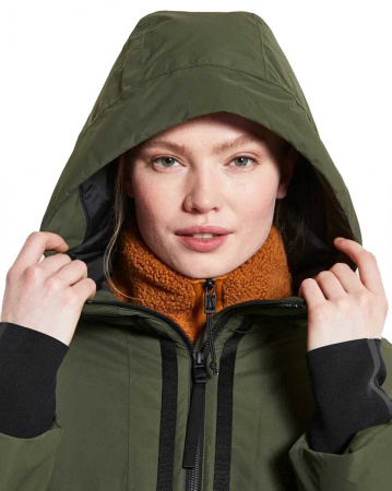 Куртка женская Didriksons Aino 504309 (300 тёмно-зелёный, 38)