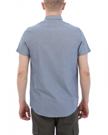 Рубашка Wesc, C1, Gaber Men's s/s Shirt (S темно-голубой)