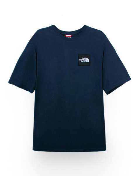 Футболка The North Face Fine Climber Print (Navy Mid-Sleeve Yellow Gradient Print L)