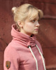 Толстовка женская с капюшоном Naketano Debil Mit Stil V (Bumsi Foggy Rose S)