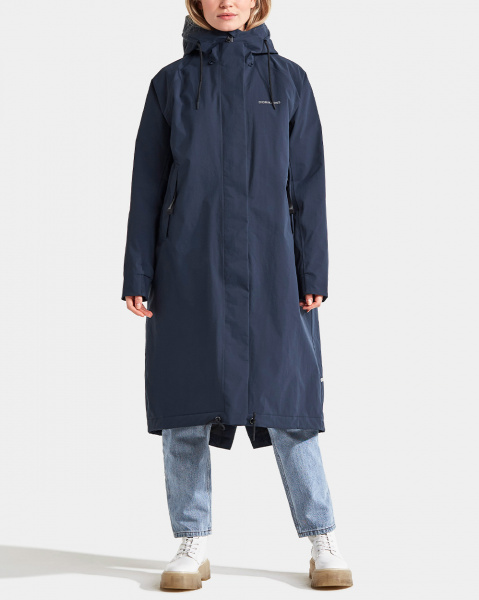 Куртка женская Didriksons Alicia 504151 Long (999 морской бриз, 42 р.)