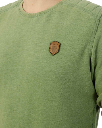 Толстовка мужская свитшот Naketano First Blood Heritage (XL зеленый)