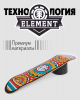 Дека Element Canada 8.25 с покрытием 1 (24 голубой лист 8.25)