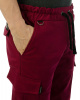 Джоггеры мужские на флисе Cool Penguin JMP 1713W (Red Wine L)