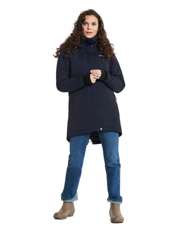 Куртка женская Didriksons Tanja 504420 (999 глубокая синяя ночь, 48)