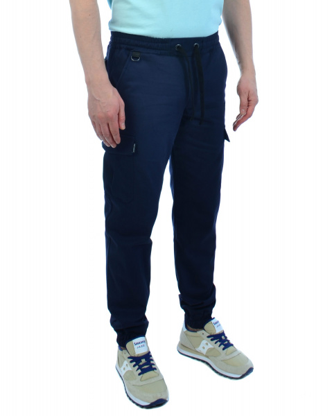 Джоггеры мужские на флисе Cool Penguin JMTL 1713W (Navy 2XS)