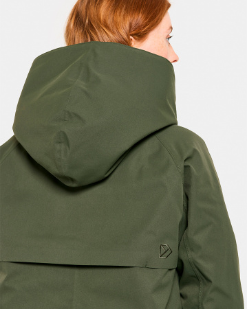 Куртка женская Didriksons Lea 505817 (Deep Green, 42)