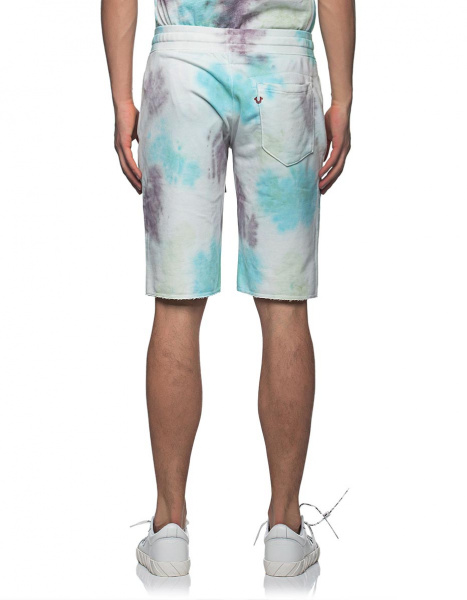 Шорты мужские True Religion Batik Castle Rock Shorts (36 светло-голубой)