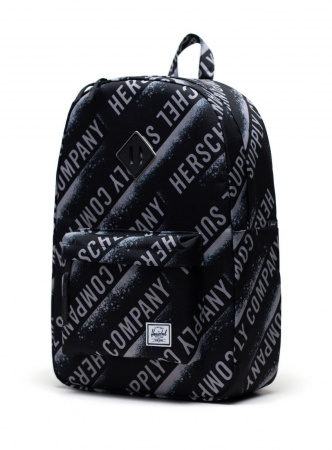 Рюкзак Herschel Heritage 10007 (Stencil Roll Call Black 22 L)