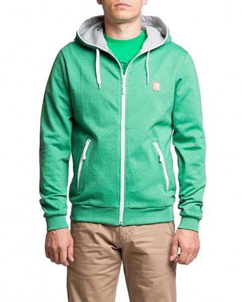 Толстовка Iriedaily Desire Full Zip Hoody (M зеленый)