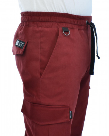 Джоггеры мужские Cool Penguin JMTL 1713 (Red Wine XS)