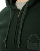 Толстовка с капюшоном на молнии Champion Authentic American GS512 (M темно-зеленый)