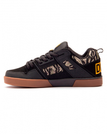 Кеды низкие мужские DVS COMANCHE 2.0+ (BLACK JUNGLE CAMO NUBUCK, 9)