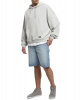 Толстовка мужская с капюшоном Urban Classics 80's Hoody TB4154 (XXL серый светлый)