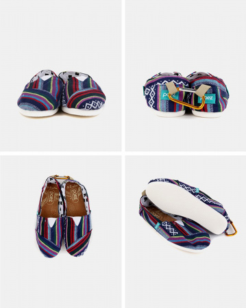 Эспадрильи Paez Back Packers (34.0 черный орнамент)