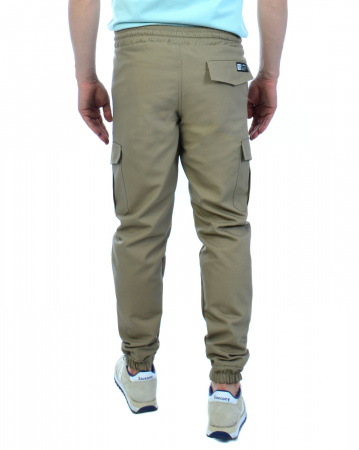 Джоггеры мужские на флисе Cool Penguin JMTL 1713W (Beige 3XL)