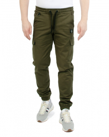 Джоггеры мужские на флисе Cool Penguin JMTL 1713W (Green 5XL )