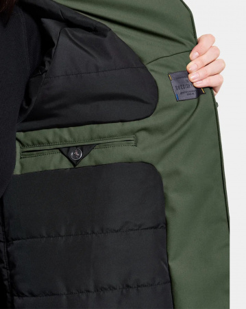 Куртка женская Didriksons Lea 505061 (Deep Green, 44)