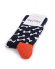 Носки Happy Socks Comb Cotton (Bones Black 36-40)