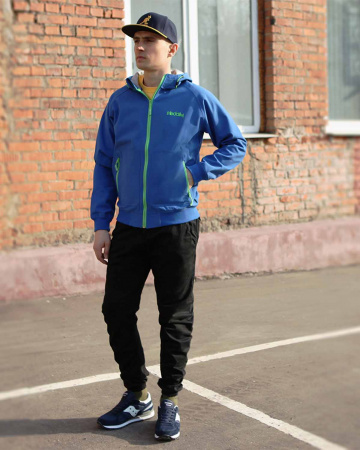 Куртка Iriedaily City Shield Uni Jacket (M голубой)