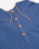 Толстовка мужская свитшот Iriedaily Brickster Hoody (Blue Melange, M)