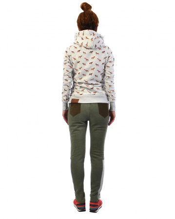 Джоггеры женские Naketano Two Ton Pocket Double Ton (M оливковый)