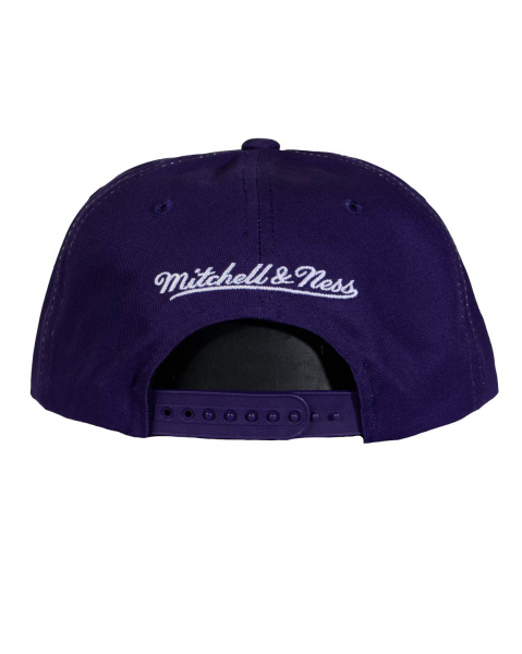 Бейсболка с прямым козырьком Mitchell and Ness HSSSH21230 RETRO BOLT (Los Angeles Lakers Purple)