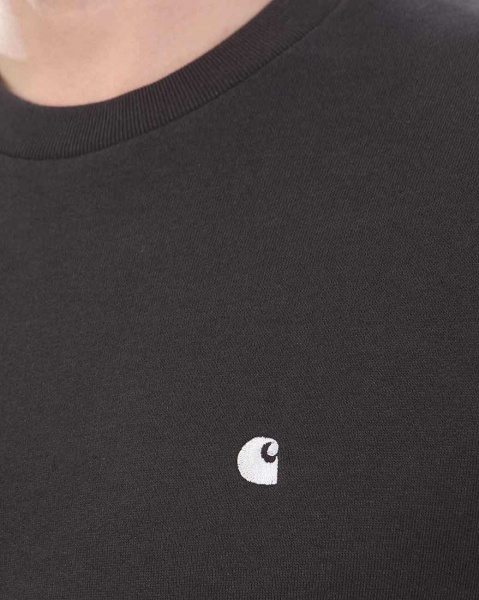 Толстовка свитшот Carhartt Madison Sweatshirt (S темно-серый)