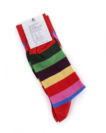 Носки Happy Socks Comb Cotton (Stripes Red 41-46)