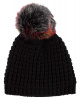 Шапка женская KyiKyi Classic Faux Fur (OS черный)