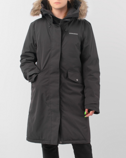 Куртка женская Didriksons Emma 505813 (060, Black, 46)