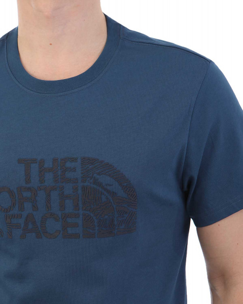 Футболка The North Face 000035545 000035724 000035726 000036735 (L темно-синий)