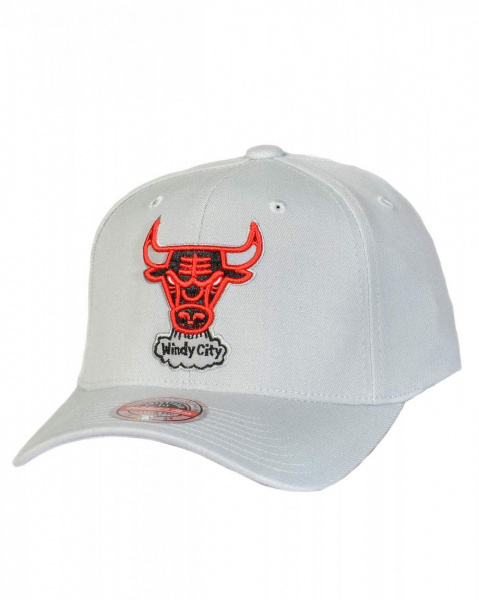 Головной убор MM19487 Spot Lights Stretch Snapback CHICAGO BULLS Grey 6HSSMM19487-CBUGREY (CHICAGO BULLS Grey,OS)