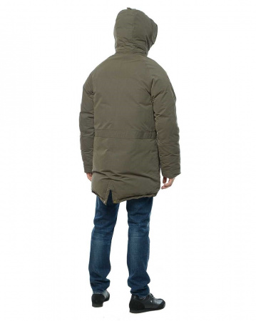 Пуховик мужской Fred Perry J1286 (M темно-оливковый)