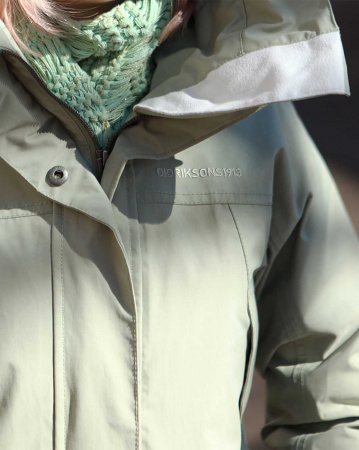 Куртка женская Didriksons Agnes 501456 (34 Light Brown (015 светло-оливковый))